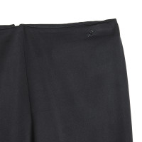 Chanel Paire de Pantalon en Soie en Noir