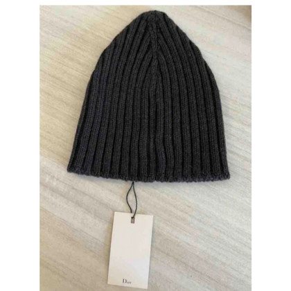 Dior Hut/Mütze aus Wolle in Grau