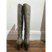 Chloé Boots Leather in Grey