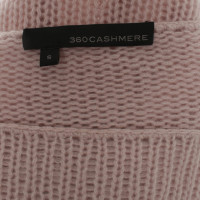 360 Sweater Kasjmier truien in roze