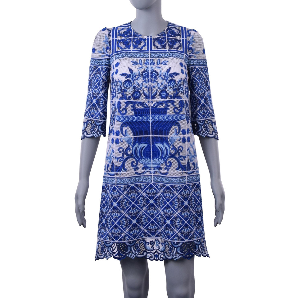 Dolce & Gabbana Dress with majolica print