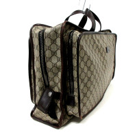 Gucci Reisetasche aus Canvas in Grau