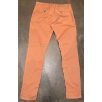 Rich & Royal Paire de Pantalon en Coton en Orange