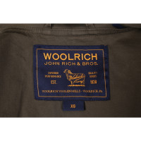 Woolrich Veste/Manteau en Coton en Kaki
