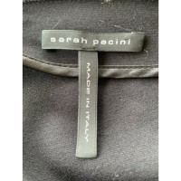 Sarah Pacini Vest Viscose in Black