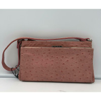 Blumarine Handtas Leer in Roze