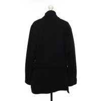 Acne Jacke/Mantel aus Wolle in Schwarz