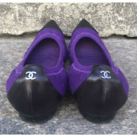 Chanel Slippers/Ballerina's in Violet