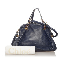 Chloé Paraty Bag en Cuir en Bleu