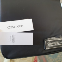 Calvin Klein Umhängetasche aus Canvas in Schwarz