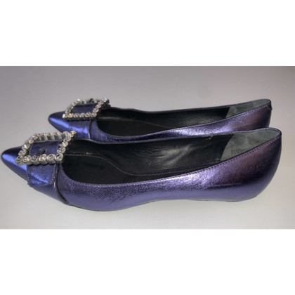 Marc Jacobs Slippers/Ballerinas Leather in Violet