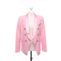 Balmain Blazer aus Viskose in Rosa / Pink