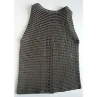 Giorgio Armani Top en Cachemire en Taupe