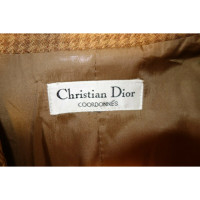 Christian Dior Blazer aus Wolle in Braun