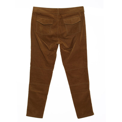 Stefanel Trousers Cotton in Brown