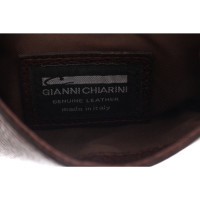 Gianni Chiarini Umhängetasche aus Leder in Braun