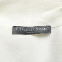 Alexander McQueen Bovenkleding Zijde in Crème