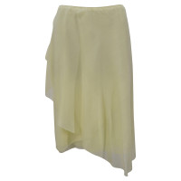 Dkny Skirt Silk in Yellow