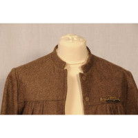 Antik Batik Jacket/Coat Wool in Brown