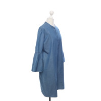 M.I.H Robe en Coton en Bleu