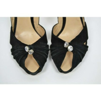 Marco Bologna Pumps/Peeptoes aus Wildleder in Schwarz