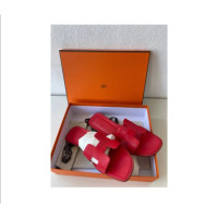 Hermès Oran Leather in Red