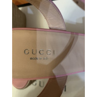 Gucci Sleehakken Leer in Roze