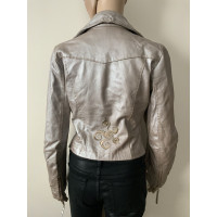 Munthe Plus Simonsen Jacket/Coat Leather in Beige