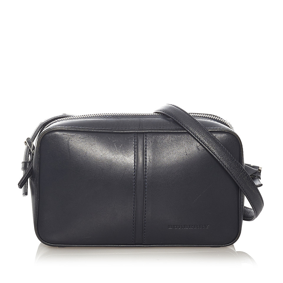 Burberry Sac à bandoulière en Cuir en Noir