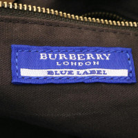 Burberry Sac à bandoulière en Toile en Bleu