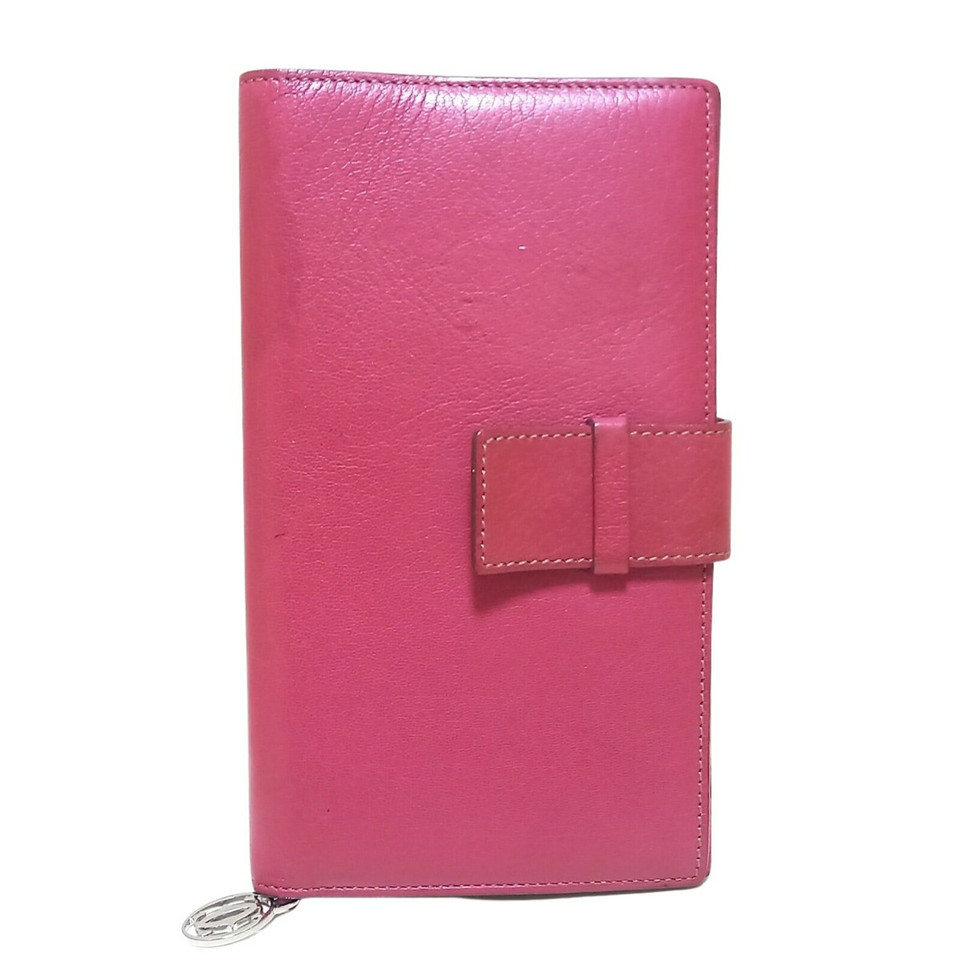 Cartier Sac à main/Portefeuille en Cuir en Rose/pink