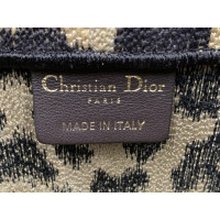 Christian Dior Book Tote Canvas in Beige