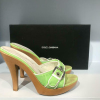 Dolce & Gabbana Sandales en Vert