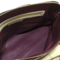 Bulgari Handbag Leather in Beige