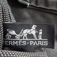 Hermès Herline en Toile en Gris