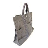 Hermès Fourre Tout Bag Canvas in Grey