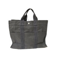 Hermès Fourre Tout Bag Canvas in Grey