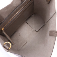 Céline Cabas Bag Leather in Grey