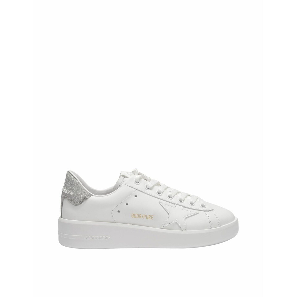 Golden Goose Sneakers aus Leder in Weiß