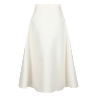 Jil Sander Skirt Cotton in White