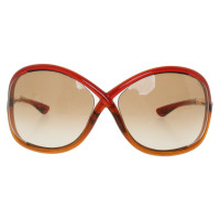 Tom Ford Sonnenbrille in Rot/Orange