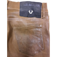 True Religion Hose aus Leder