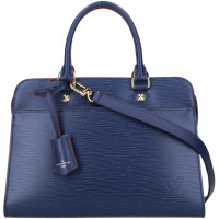 Louis Vuitton Vaneau aus Leder in Blau