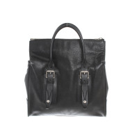 Belstaff Handtasche aus Leder in Schwarz
