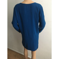 American Vintage Kleid aus Viskose in Blau