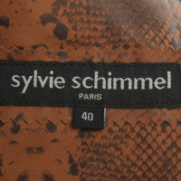 Sylvie Schimmel Jas/Mantel Leer in Bruin