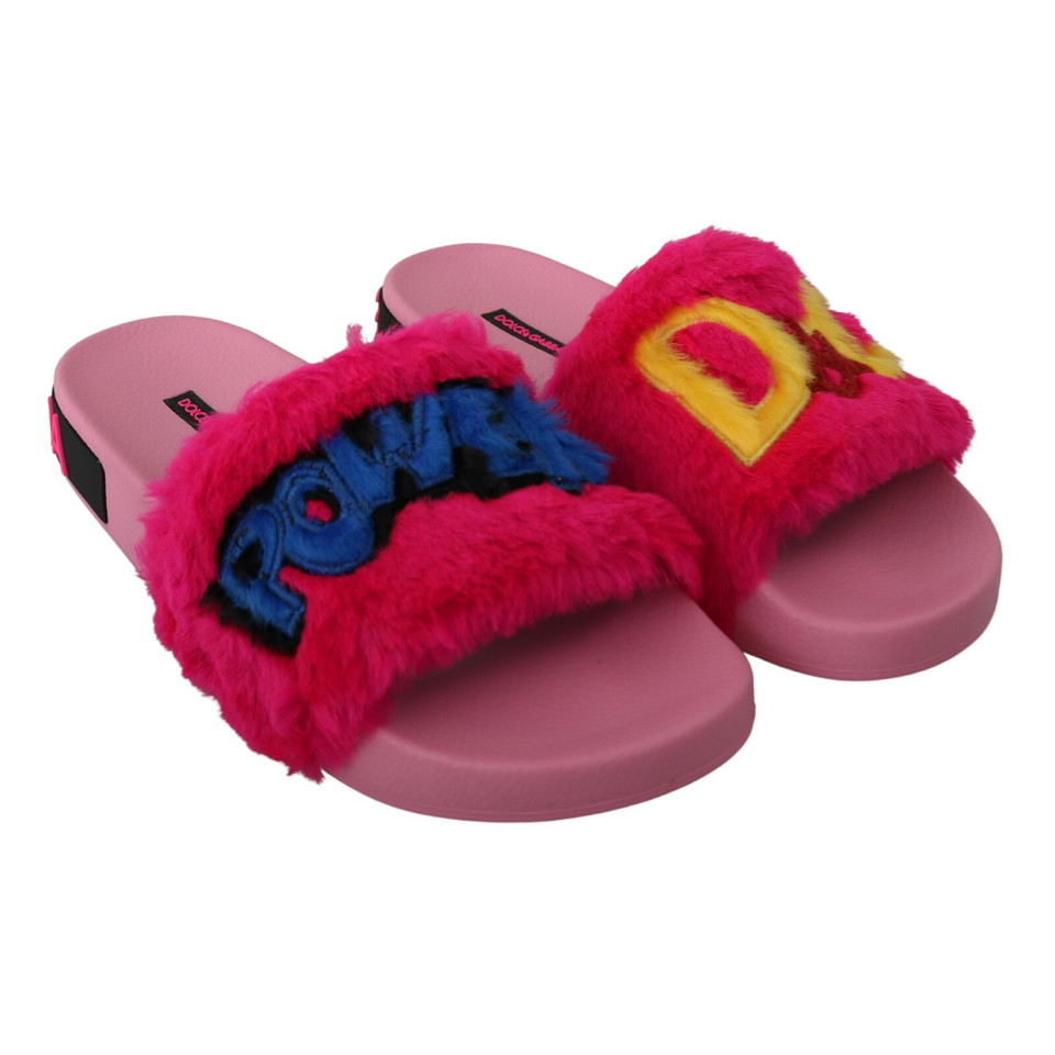 Dolce & Gabbana Slipper/Ballerinas in Rosa / Pink