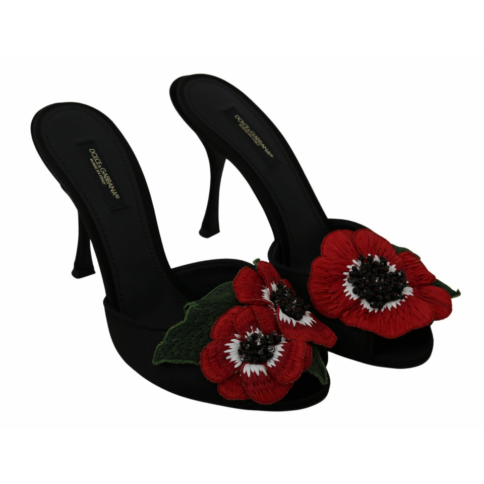 Dolce & Gabbana Sandales en Noir
