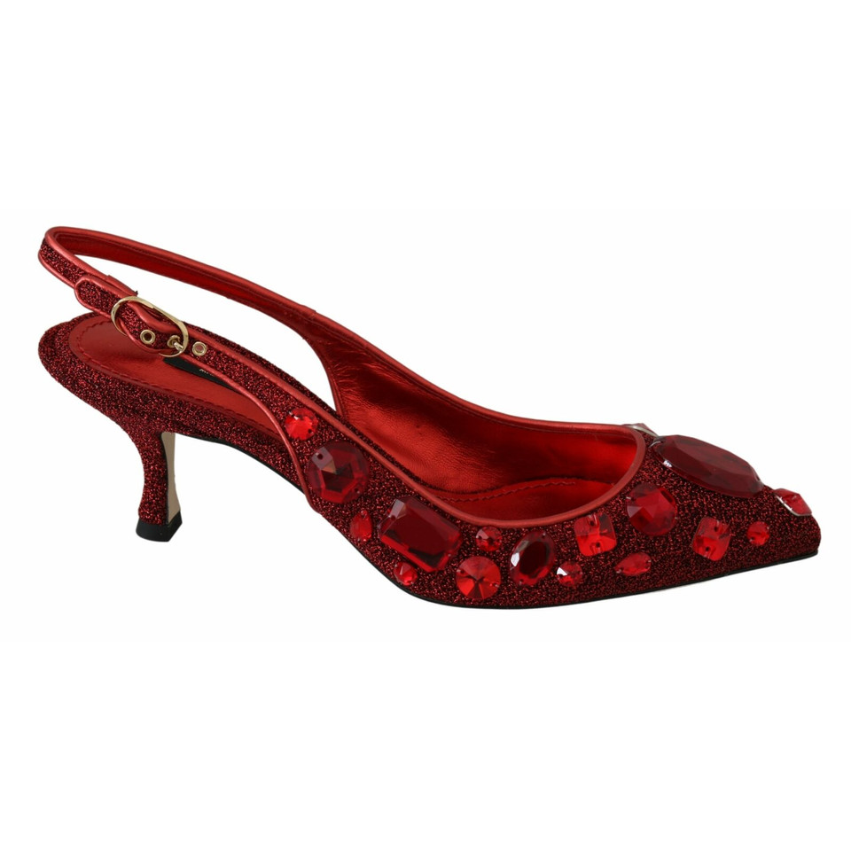 Dolce & Gabbana Sandales en Rouge