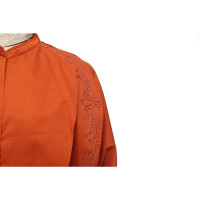 Gianni Versace Anzug aus Baumwolle in Orange